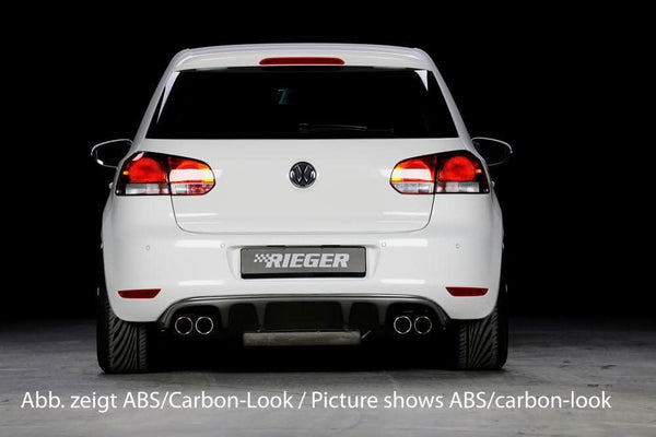 Rieger VW Golf 6 (3dr/5dr) Rear Skirt Insert