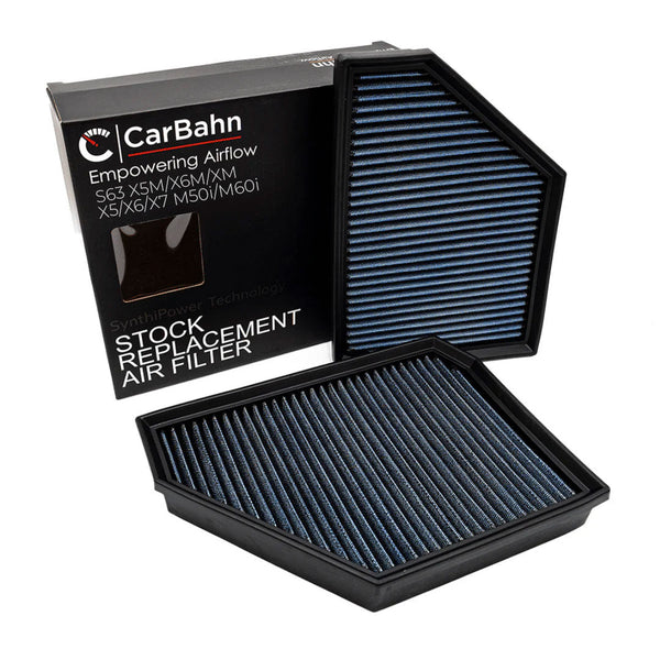 S63 High Flow Replacement Intake Air Filters | BMW X5M/X6M/XM & X5/X6/X7 M50i/M60i