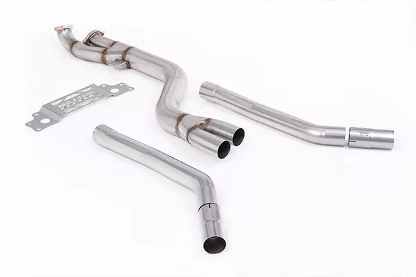 Milltek Single 102mm Non-Resonated Mid-Pipe for BMW G87 M2
