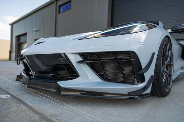 Verus Engineering Carbon Fiber Front Air Dam C8 Corvette
