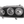 VW Golf 3 type 1HXO, 1 EXO Black Angel Eye Headlights (1991-1997)