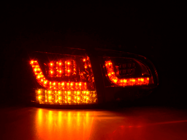 VW Golf Mk6 GTI LED Clear Smoked Tail Lights V2 LED Indicators (2008-2014)