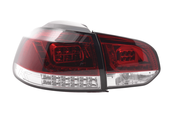 VW Golf Mk6 GTI LED Red Tail Lights V2 LED Indicators (2008-2014)