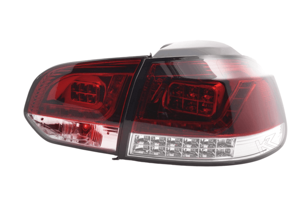 VW Golf Mk6 GTI LED Red Tail Lights V2 LED Indicators (2008-2014)