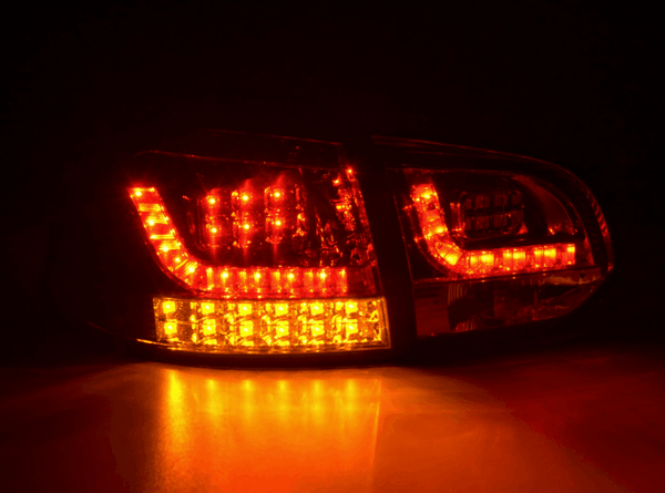 VW Golf Mk6 GTI LED Red Tail Lights V2 LED Indicators (2008-2014)